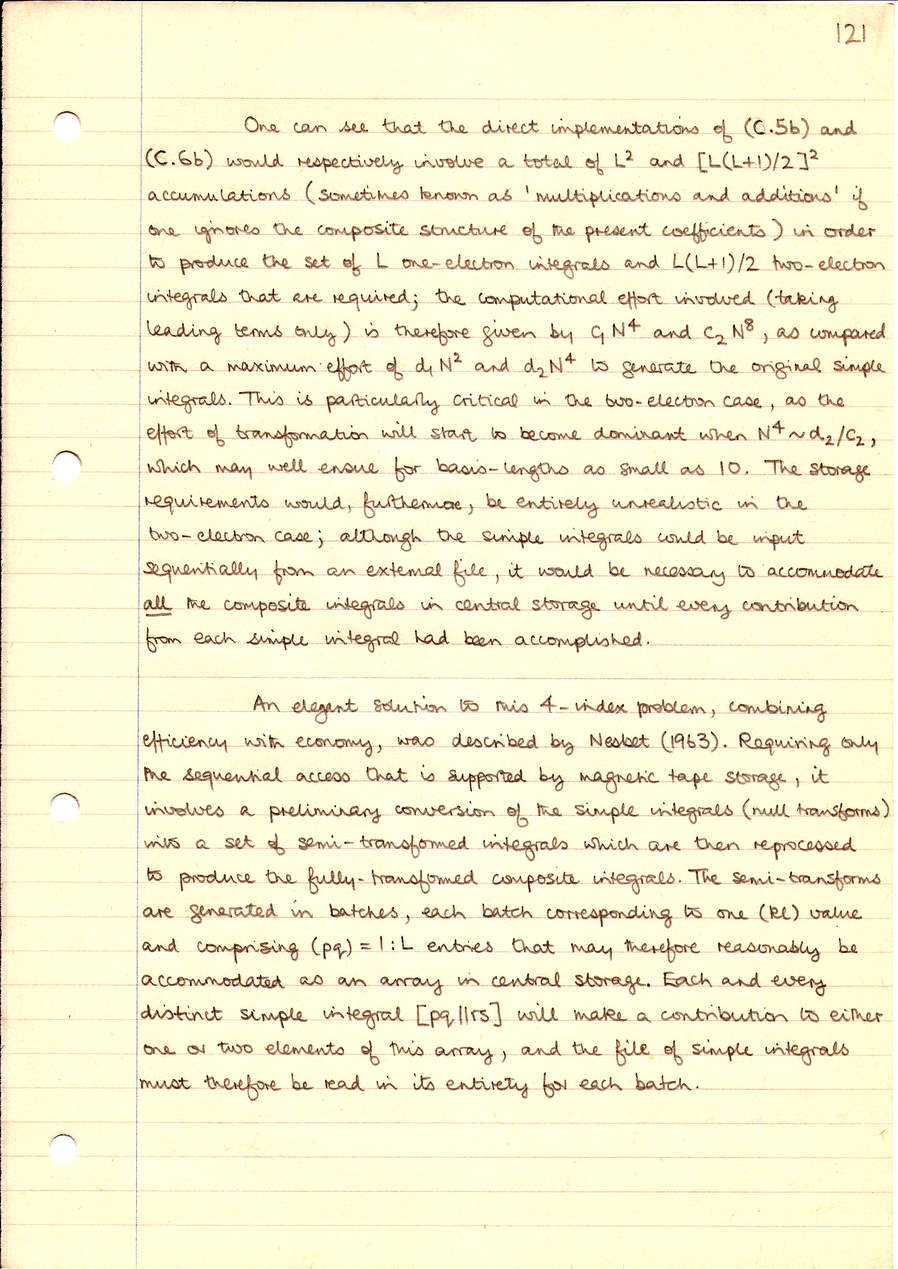 Handwritten page