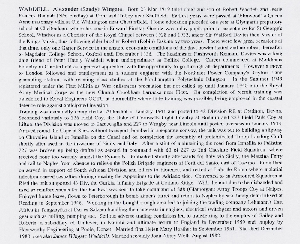 Click to enlarge Who's Who entry